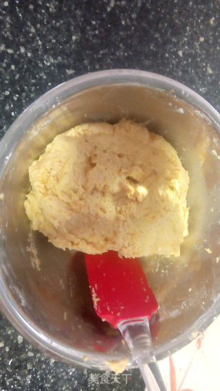 炸地瓜丸子的做法步骤：2