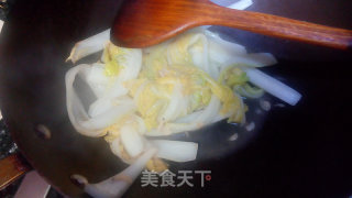 虾皮娃娃菜的做法步骤：7
