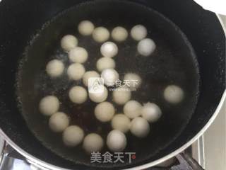 桂花红豆小丸子的做法步骤：2