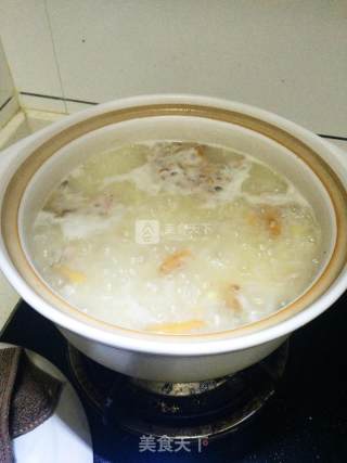 沙虫瘦肉粥的做法步骤：5