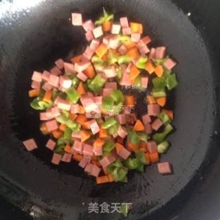 蛋炒饭的做法步骤：5
