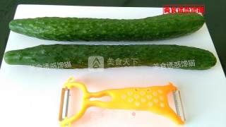 好大一棵树---凉拌黄瓜的做法步骤：1