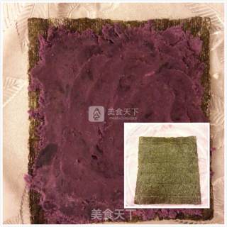 香蕉紫薯卷的做法步骤：1