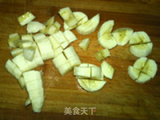 低油香蕉核桃马芬的做法步骤：2