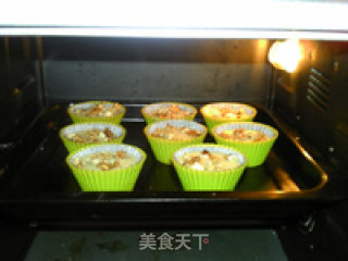 低油香蕉核桃马芬的做法步骤：11