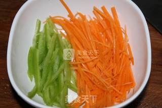 吃面的快乐，彩色冰丝冷面的做法步骤：7