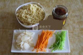 吃面的快乐，彩色冰丝冷面的做法步骤：9