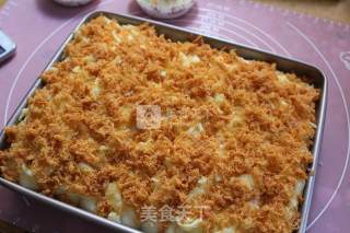 奶酪肉松排包（中种法）的做法步骤：11