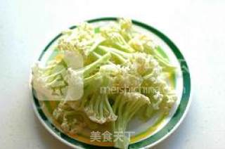 培根豆豉烤菜花的做法步骤：1