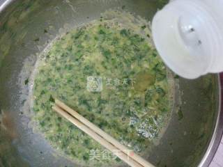 香菜鸡蛋薄饼的做法步骤：5