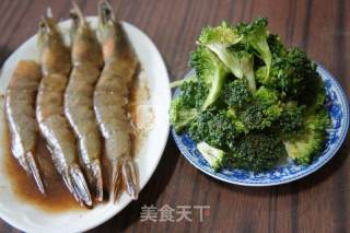 培根烤大虾的做法步骤：4