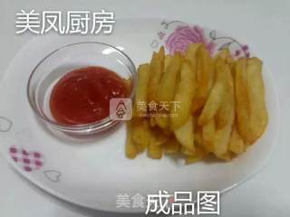 炸薯条的做法步骤：10