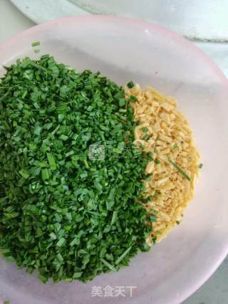 韭菜粉丝麻叶子扁食的做法步骤：7