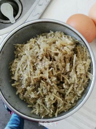 韭菜粉丝麻叶子扁食的做法步骤：10