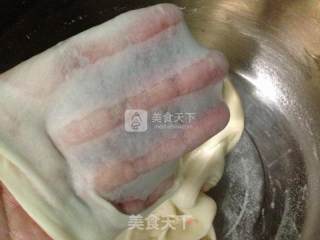抹茶麻糬酥的做法步骤：2