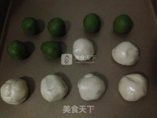 抹茶麻糬酥的做法步骤：6