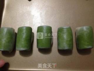 抹茶麻糬酥的做法步骤：13