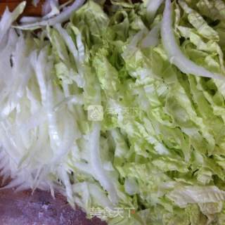 汤面菜饺的做法步骤：3