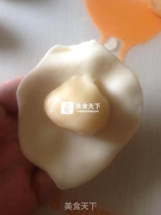 奶黄味的老婆饼的做法步骤：5