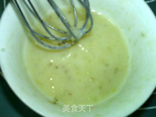 香蕉戚风蛋糕的做法步骤：5
