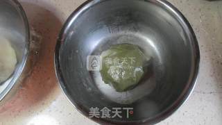 抹茶红豆沙酥的做法步骤：2