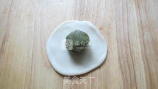 抹茶红豆沙酥的做法步骤：5