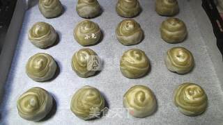 抹茶红豆沙酥的做法步骤：18