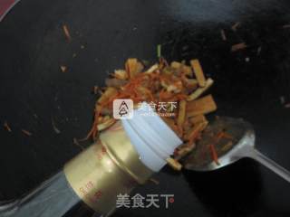 肉丝炒香干的做法步骤：9