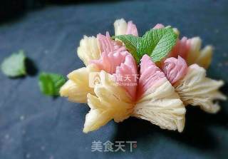 莲花酥的做法步骤：28