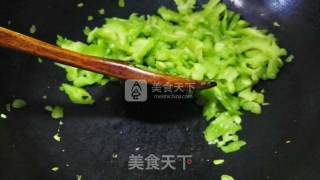 湘式苦瓜炒肉的做法步骤：3