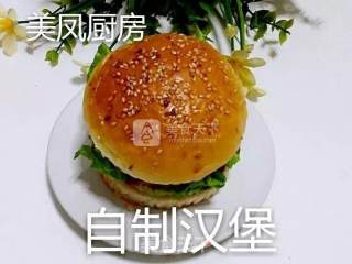 猪扒汉堡包的做法步骤：12