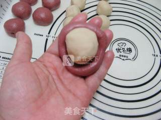 枣泥酥皮的做法步骤：3