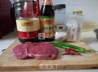 开胃嫩牛里脊的做法步骤：1