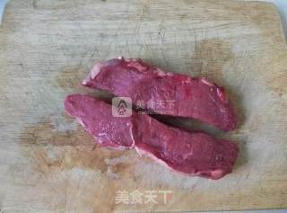 开胃嫩牛里脊的做法步骤：3