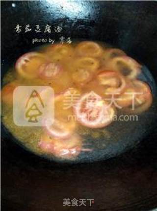 番茄豆腐汤的做法步骤：5