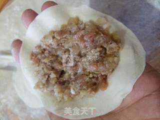 猪肉酸菜馅饼的做法步骤：14