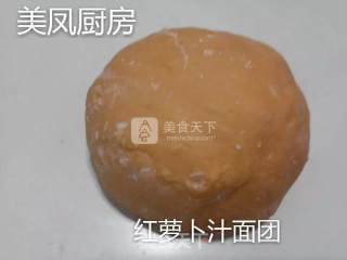 红萝卜汁和菠菜汁芋圆的做法步骤：5