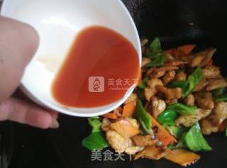 茄汁鸡片的做法步骤：9