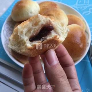 红豆沙小餐包的做法步骤：13