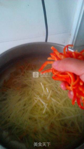 拌辣椒土豆丝的做法步骤：8