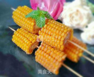 蜜香烤玉米的做法步骤：7