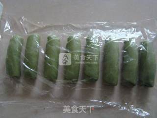 抹茶椰蓉开口酥的做法步骤：10