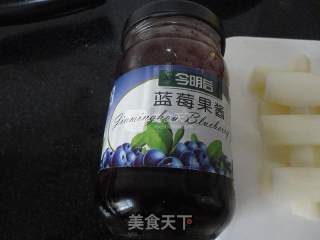 蓝莓山药的做法步骤：4