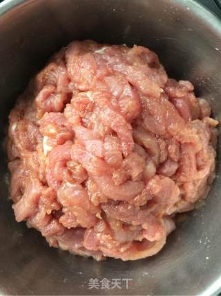 京酱肉丝的做法步骤：3
