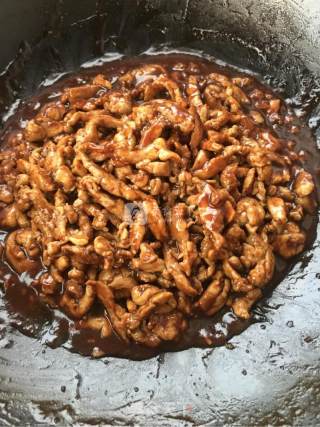 京酱肉丝的做法步骤：8