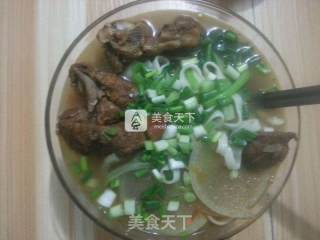 番茄排骨面的做法步骤：17