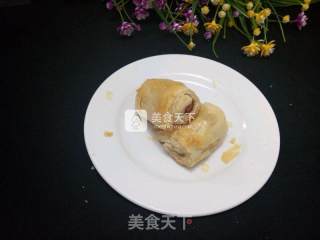 烤肠酥皮卷（附酥皮制作过程）的做法步骤：27