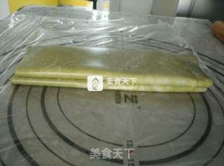 红豆沙抹茶酥的做法步骤：7