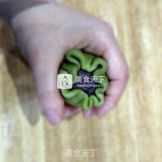 红豆沙抹茶酥的做法步骤：14