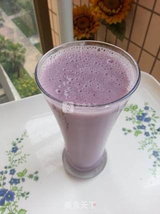 紫薯豆浆的做法步骤：3